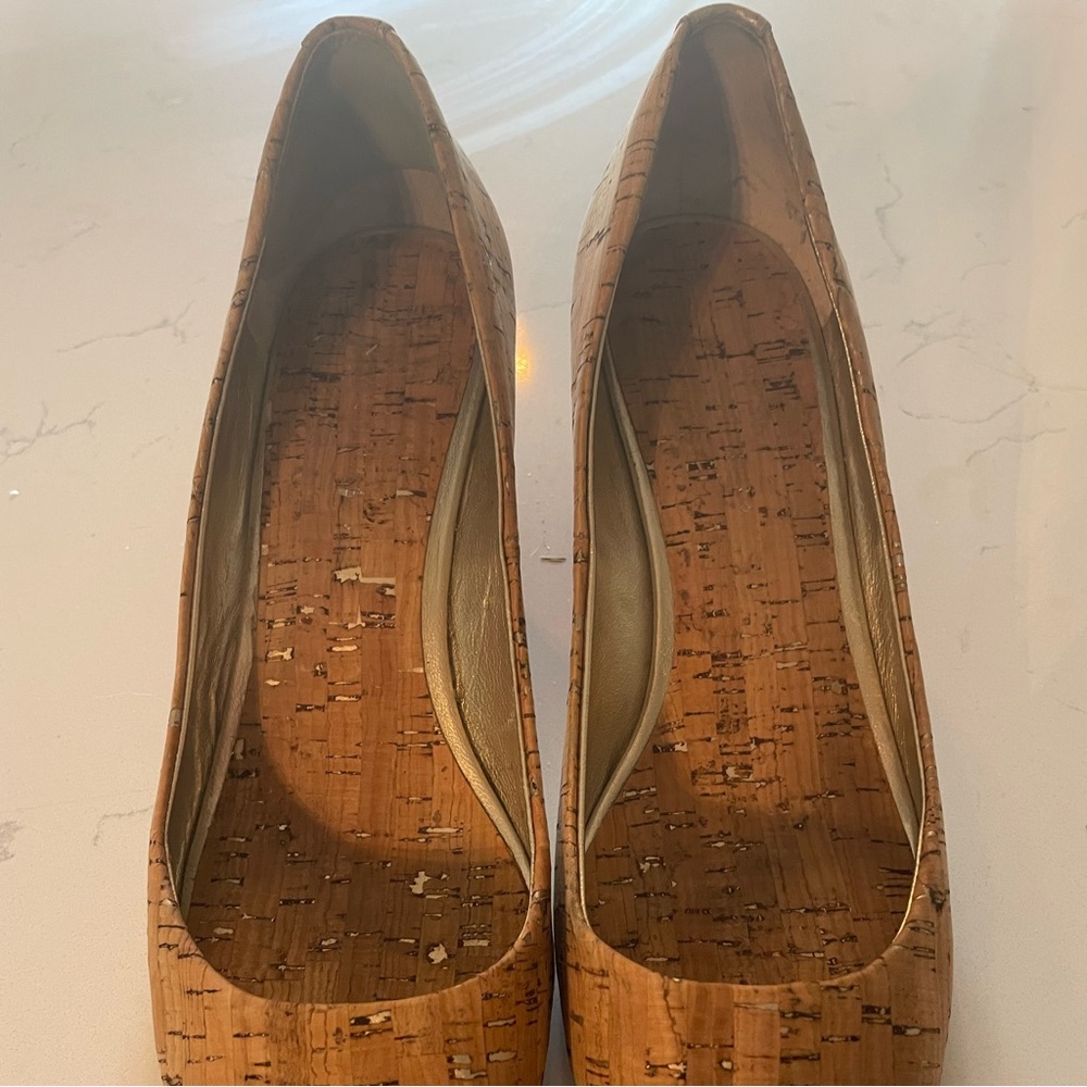 Donald Pliner Cork Platforms Size 10M